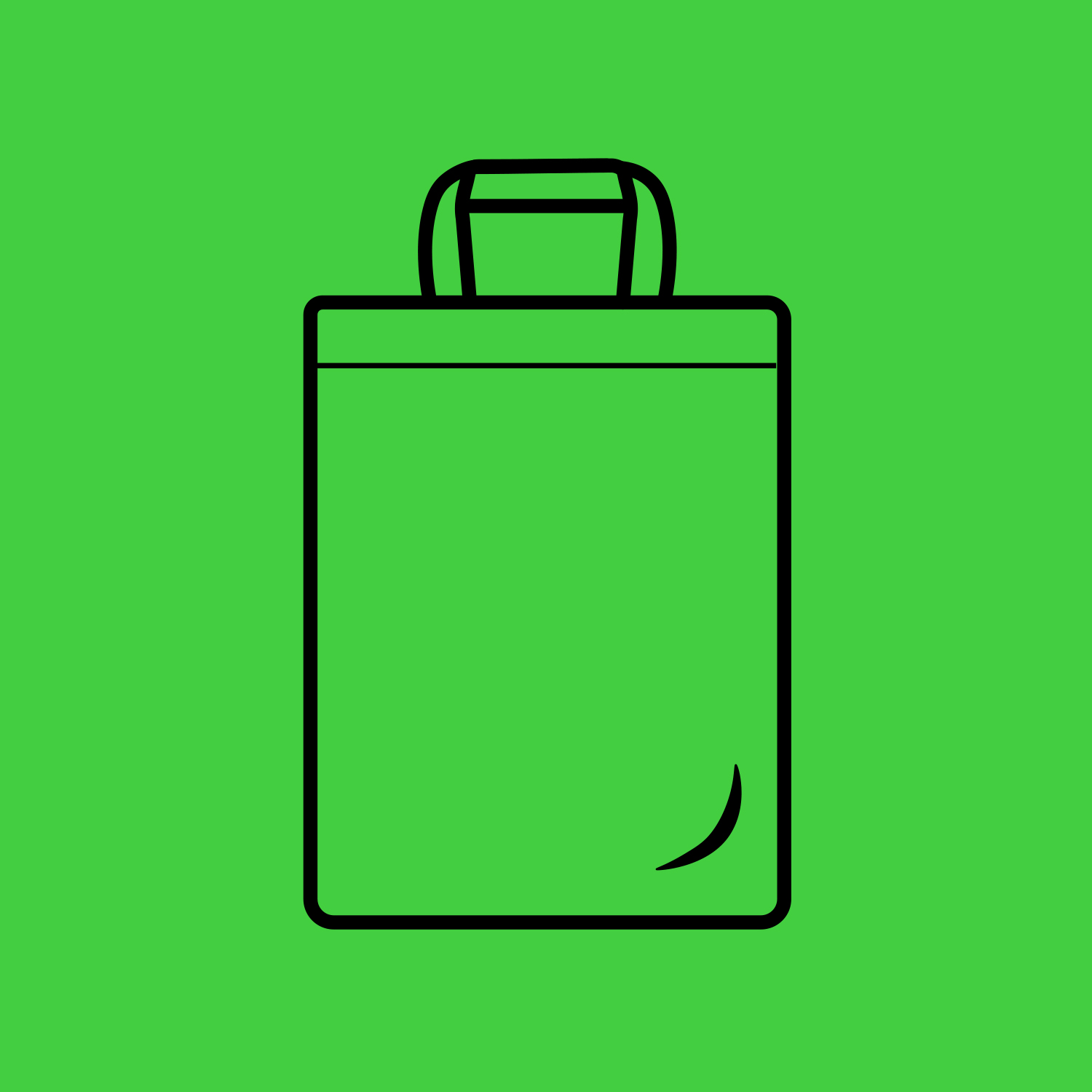 Icono Bolsas polietileno <br>asa flexible