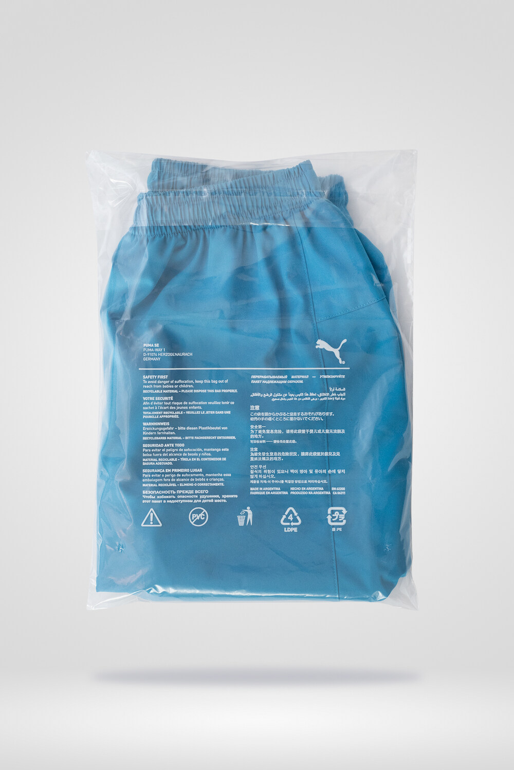 Polietileno BD solapa y adhesivo - variante 9