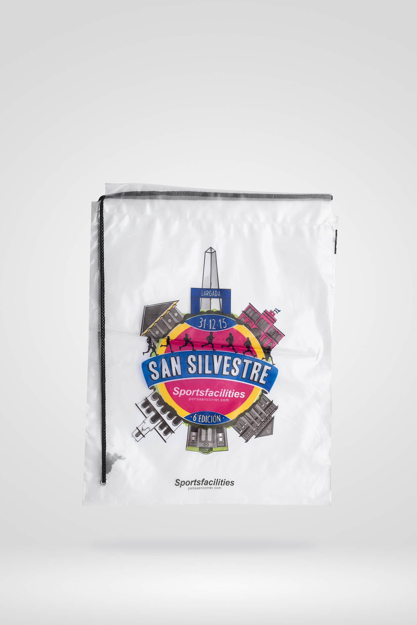 Polietileno bolso marinero / mochila de polietileno - variante 5