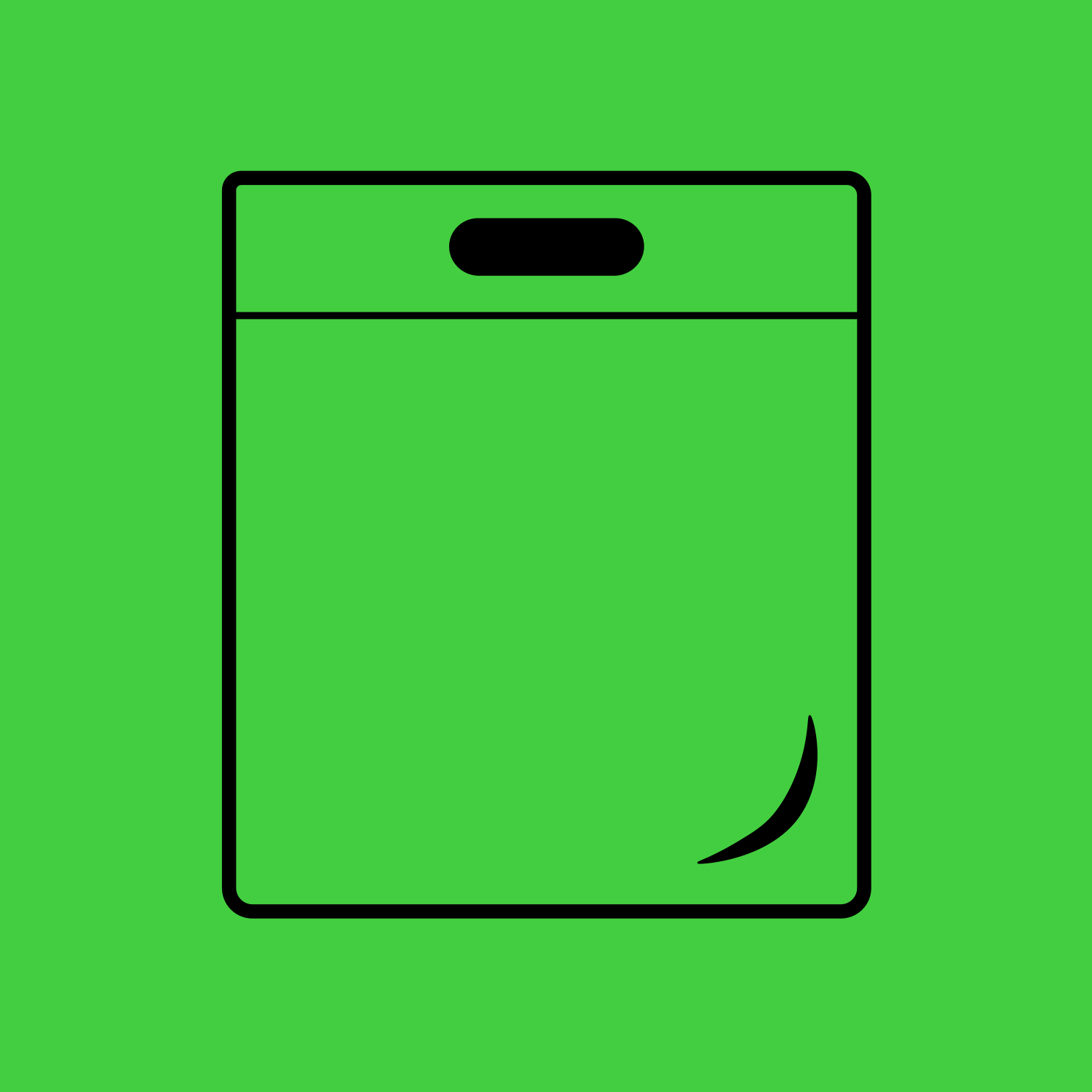 Icono Bolsas ri&ntilde;&oacute;n con refuerzo grandes