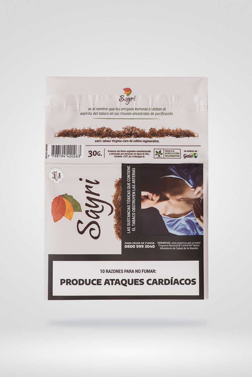 Polietileno zipper Sayri - bolsa para tabaco - variante 8