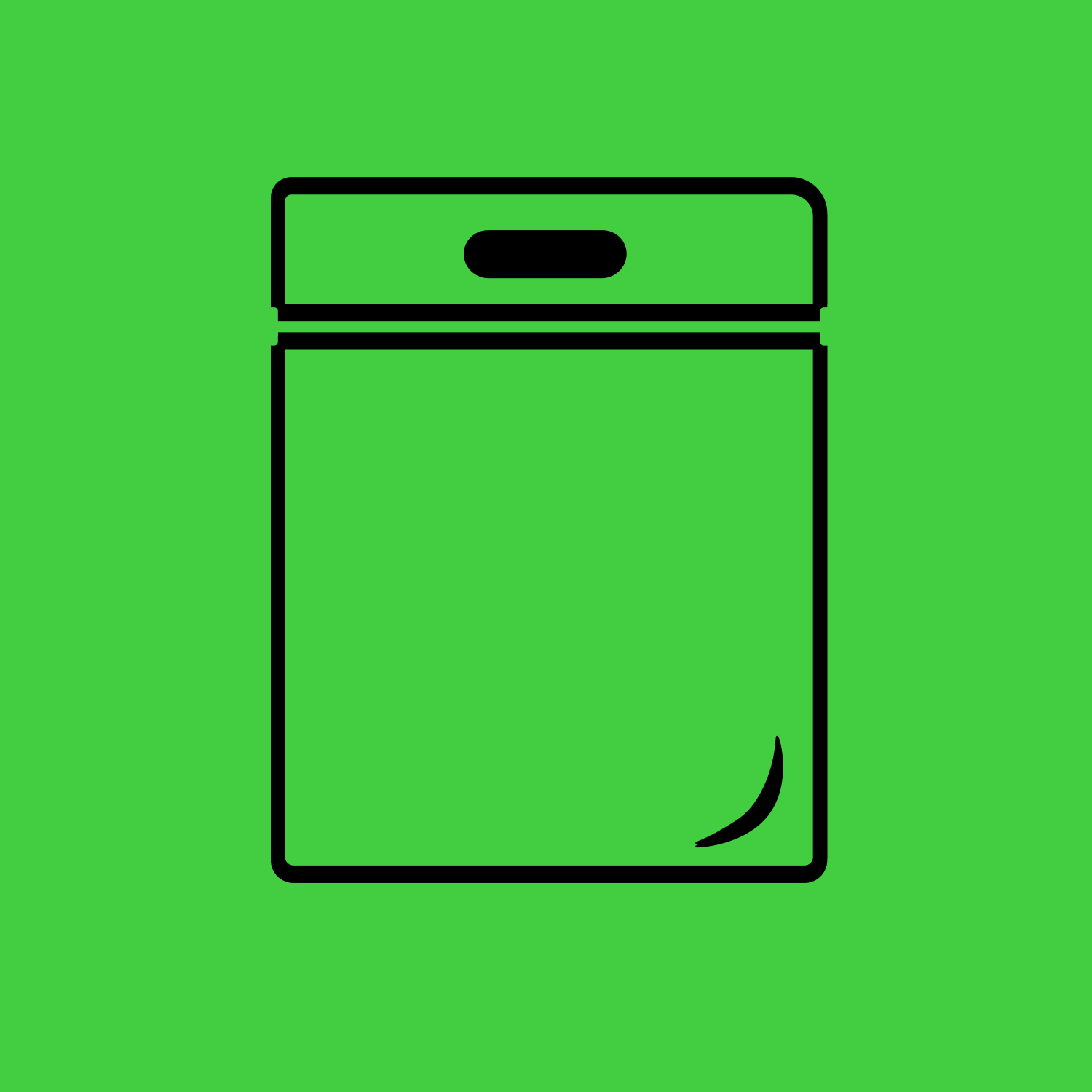 Icono Bolsas polietileno zipper ri&ntilde;&oacute;n